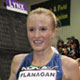  Hometown favorite Shalane Flanagan, who grew up in nearby Marblehead, Mass., had the fans roaring with her new 3000-meter American Record.