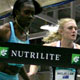  Former World Indoor Champion Me'Lisa Barber breaks the tape first in the Women's 60m.